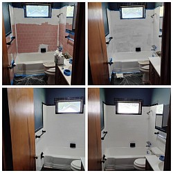 Tub and tile refinishing